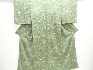 露芝模様付け下げ小紋着物